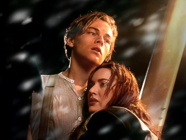 <p>Leonardo DiCaprio and Kate Winslet in 'Titanic' in 1997 </p>
