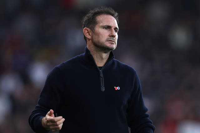 Frank Lampard is tired of excuses (Steven Paston/PA)