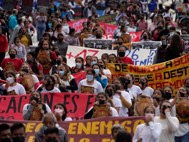 MÉXICO-ESTUDIANTES DESAPARECIDOS