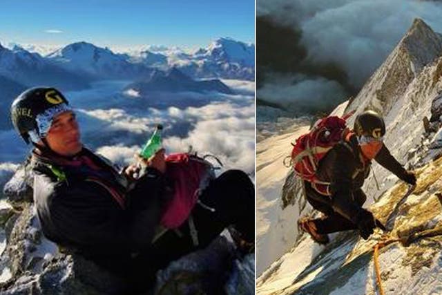 <p>Julian Sands sent pictures of himself, proudly resting on the Weisshorn mountain, to his grandson </p>