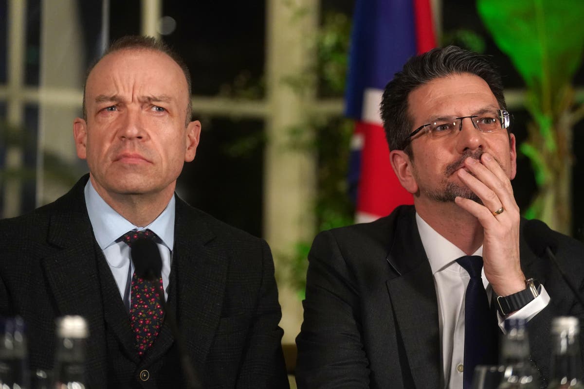 Heaton-Harris and Steve Baker not in attendance at ERG meeting with DUP Heaton-Harris and Steve Baker not in attendance at ERG meeting with DUP