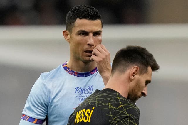 MESSI CRISTIANO RONALDO