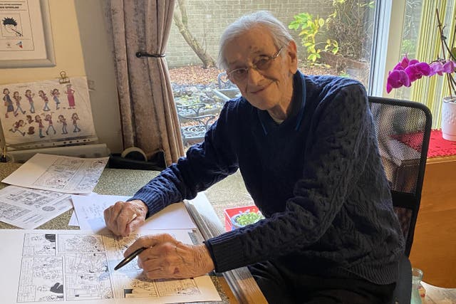 Beano cartoonist David Sutherland has died aged 89 (DC Thomson/PA)