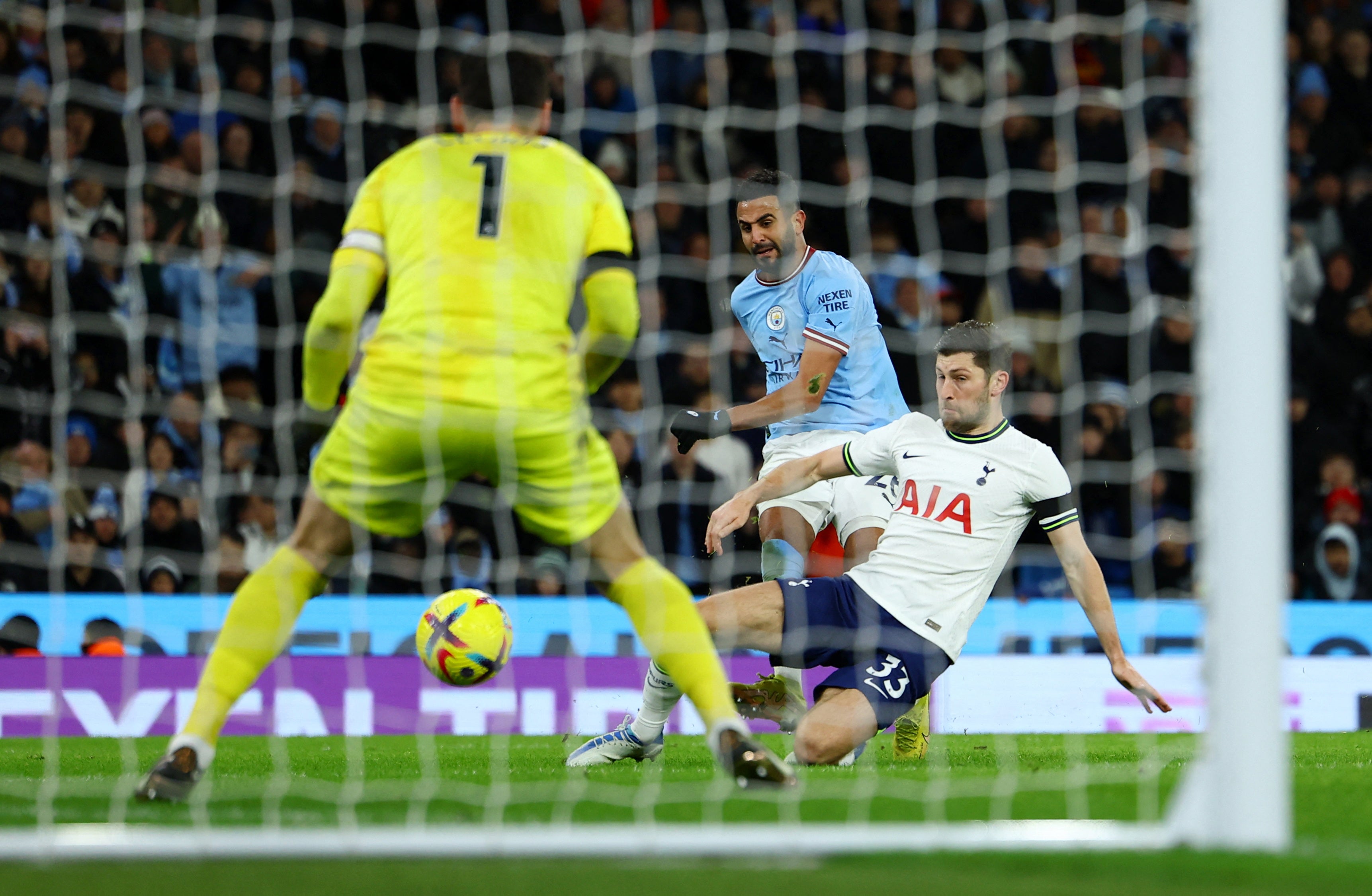 Manchester City hand Dejan Kulusevski, Tottenham opening goal