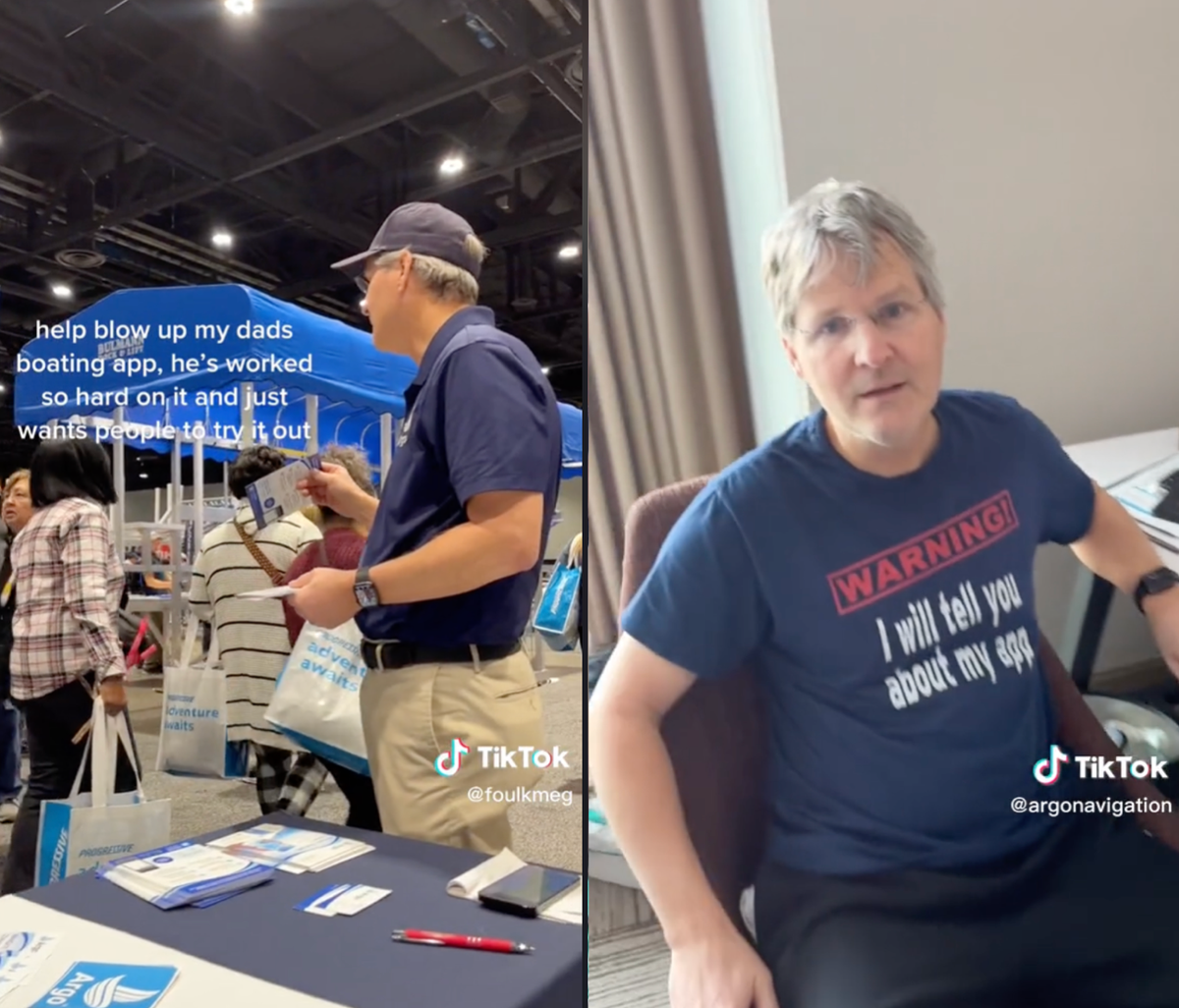 Father&rsquo;s boating app tops App Store after daughter asked TikTok to make it go viral: &lsquo;He worked so hard&rsquo;