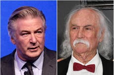 Alec Baldwin tweets about David Crosby’s death hours after being charged in Rust shooting