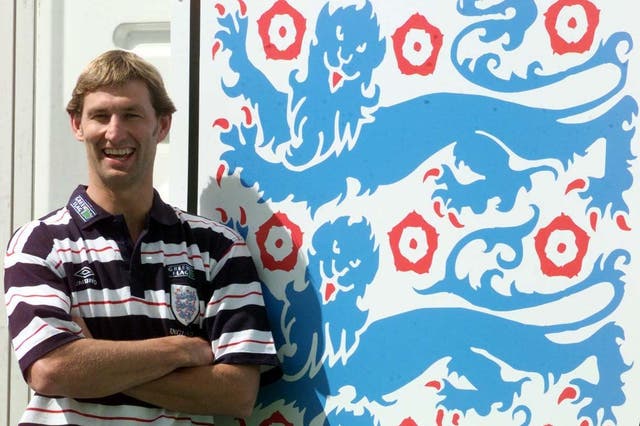 Tony Adams announced his retirement from international football on this day in 2001 (Adam Butler/PA)