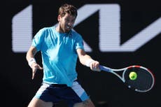 Australian Open 2023 LIVE: Cameron Norrie out after five-set defeat to Jiri Lehecka