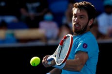 Cameron Norrie crashes out of Australian Open after five-set defeat to Jiri Lehecka