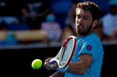 Cameron Norrie crashes out of Australian Open after five-set defeat to Jiri Lehecka