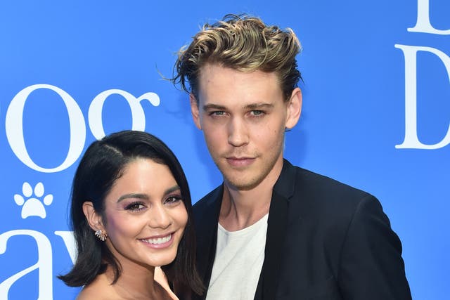 <p>Vanessa Hudgens and Austin Butler together in 2018</p>