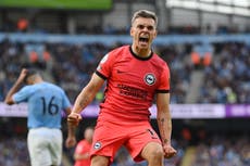 Leandro Trossard signs for Arsenal from Brighton