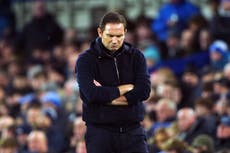 Frank Lampard under no illusions about ‘clear reality’ at Everton