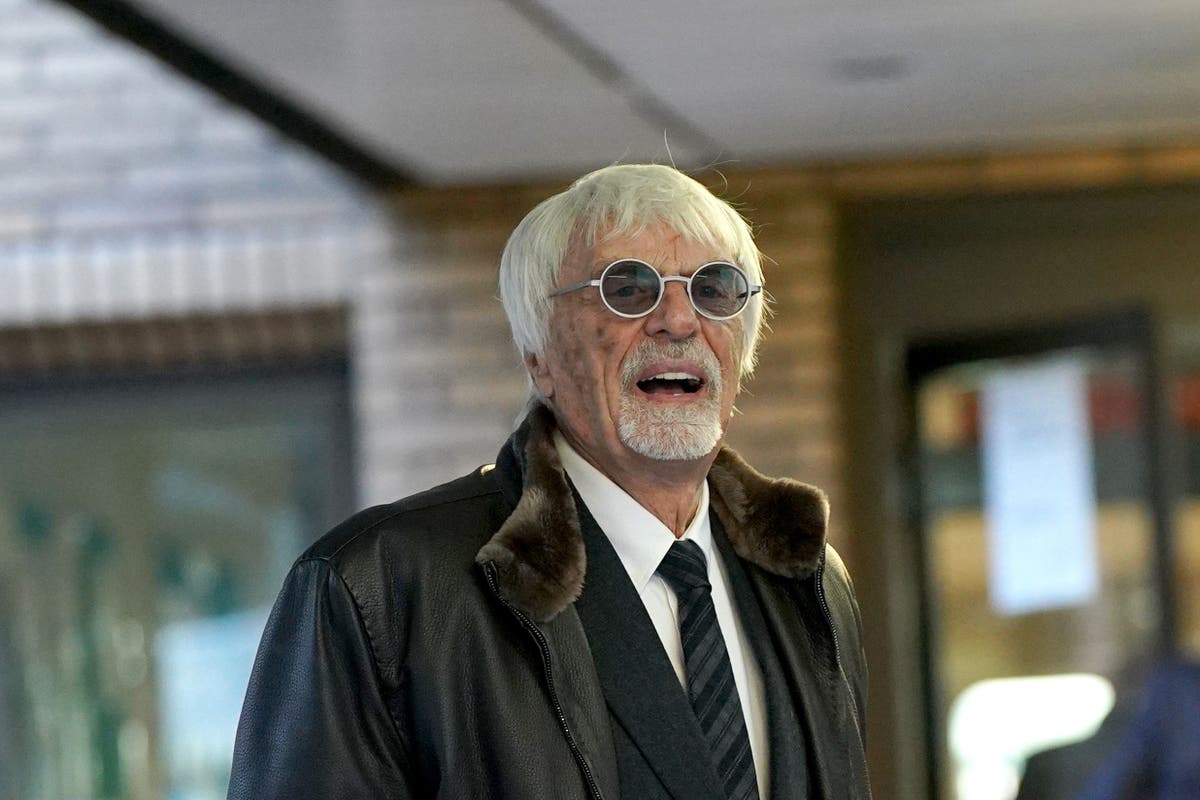 Bernie Ecclestone in court ahead of trial for alleged fraud