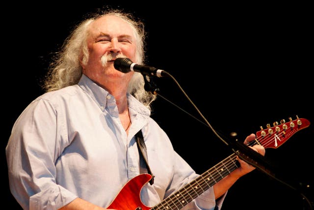 David Crosby has died at the age of 81 (Michael Bush / Alamy Stock Photo)