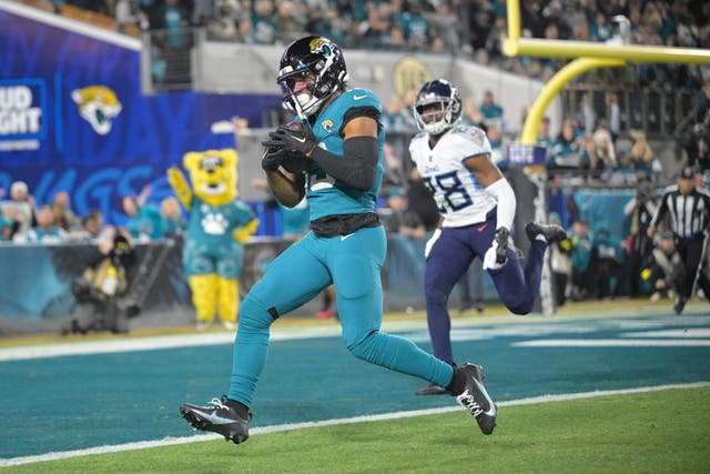 Christian Kirk is ready for a big weekend for the Jacksonville Jaguars (Phelan M. Ebenhack/AP)