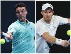 Andy Murray vs Roberto Bautista Agut - LIVE: Latest updates from the Australian Open after Dan Evans defeat