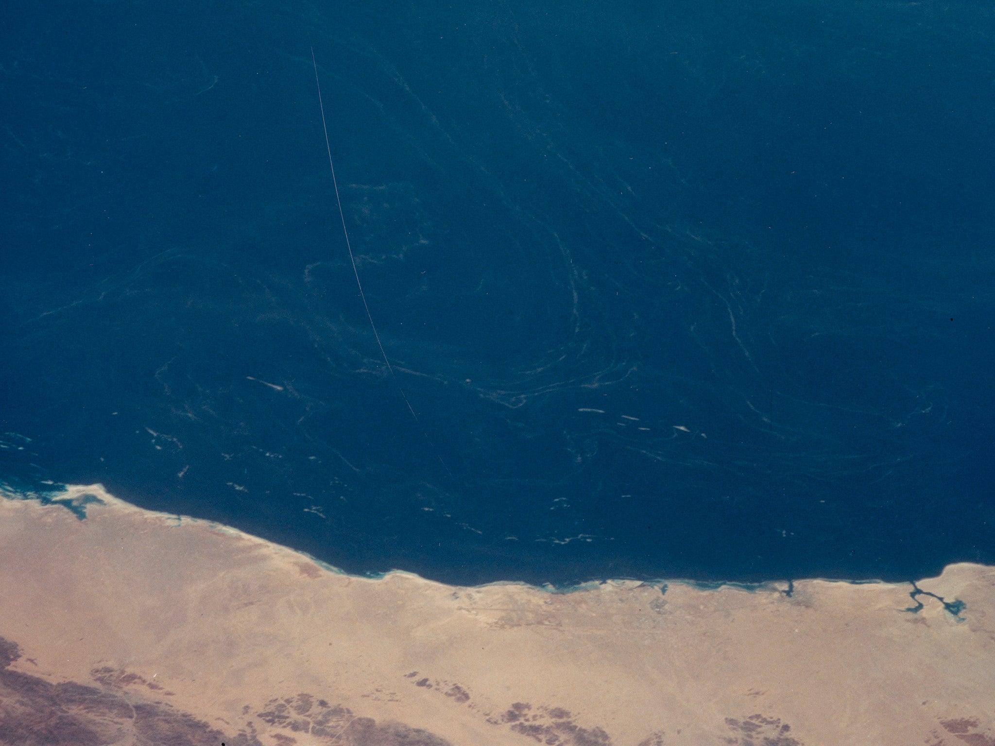 The Red Sea off the coast of Saudi Arabia, which Professor Ibrahim Hoteit’s team has been creating climate models around