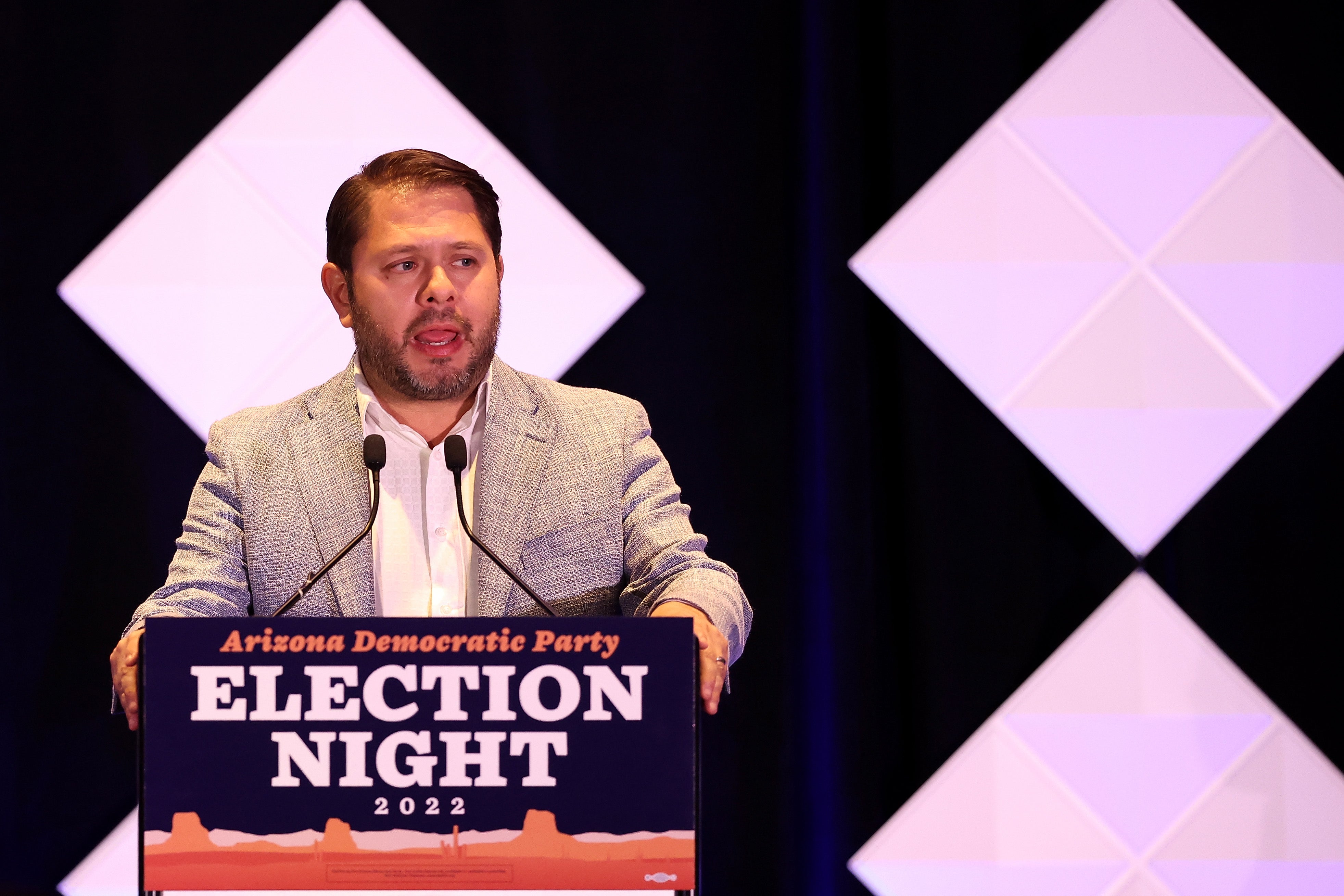 Democrat Ruben Gallego Running For Senate Against Kyrsten Sinema In ...