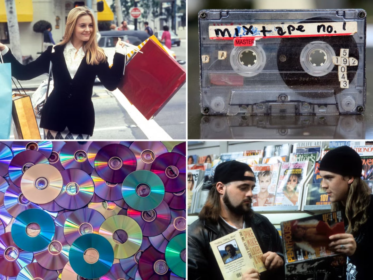 Nineties nostalgia, from ‘Clueless’ and ‘Mallrats’ to CDs and mixtapes