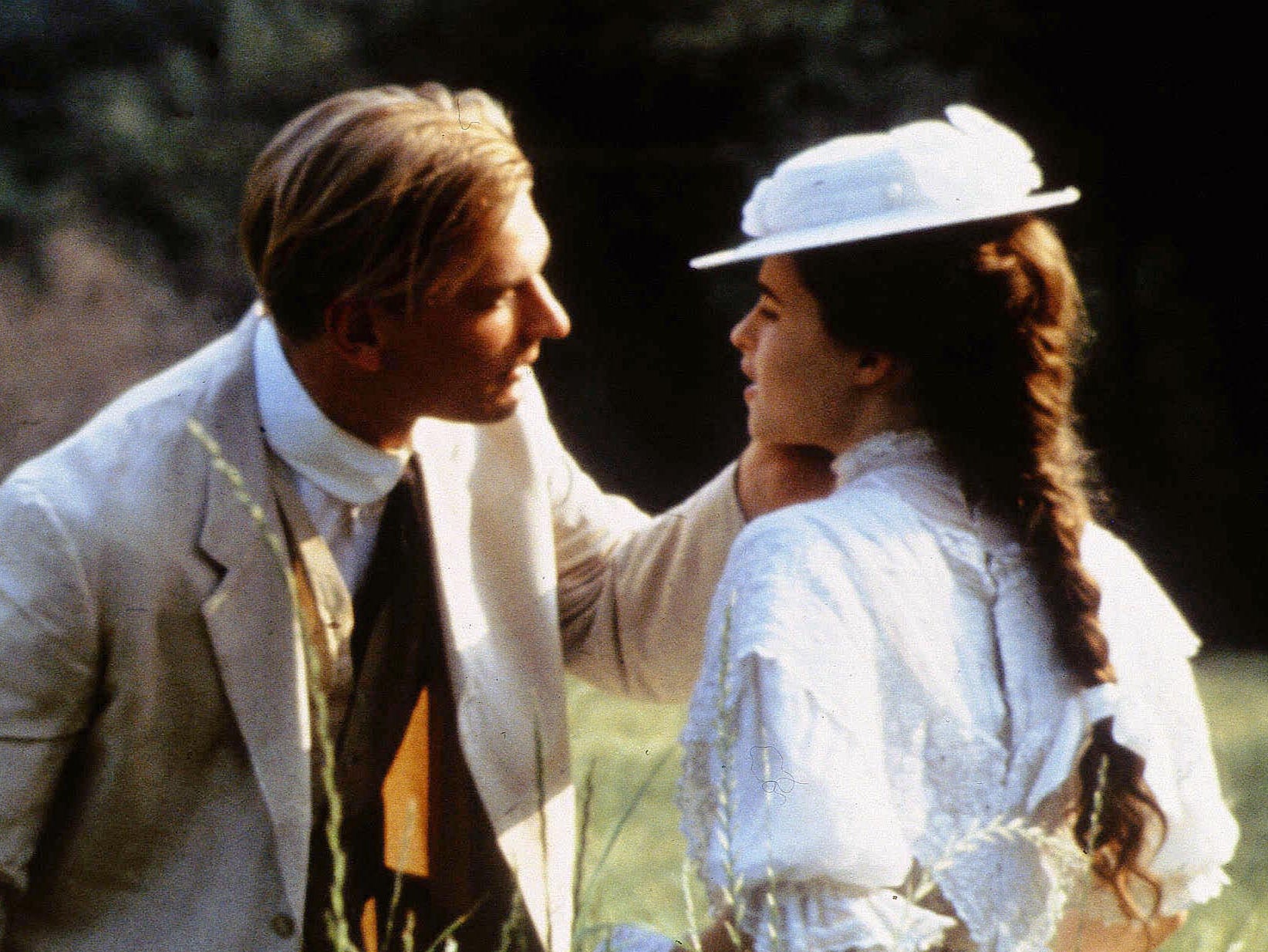Julian Sands and Helena Bonham Carter in ‘A Room with a View'