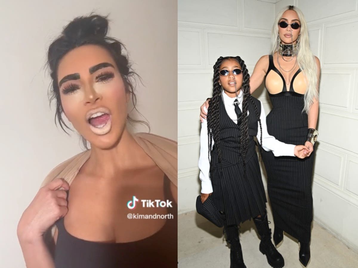 Kim Kardashian says North to blame for controversial ‘British chav’ TikTok makeover: ‘Bribes and bet losing’