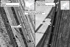 White House says Russia looking to trade food for North Korean munitions