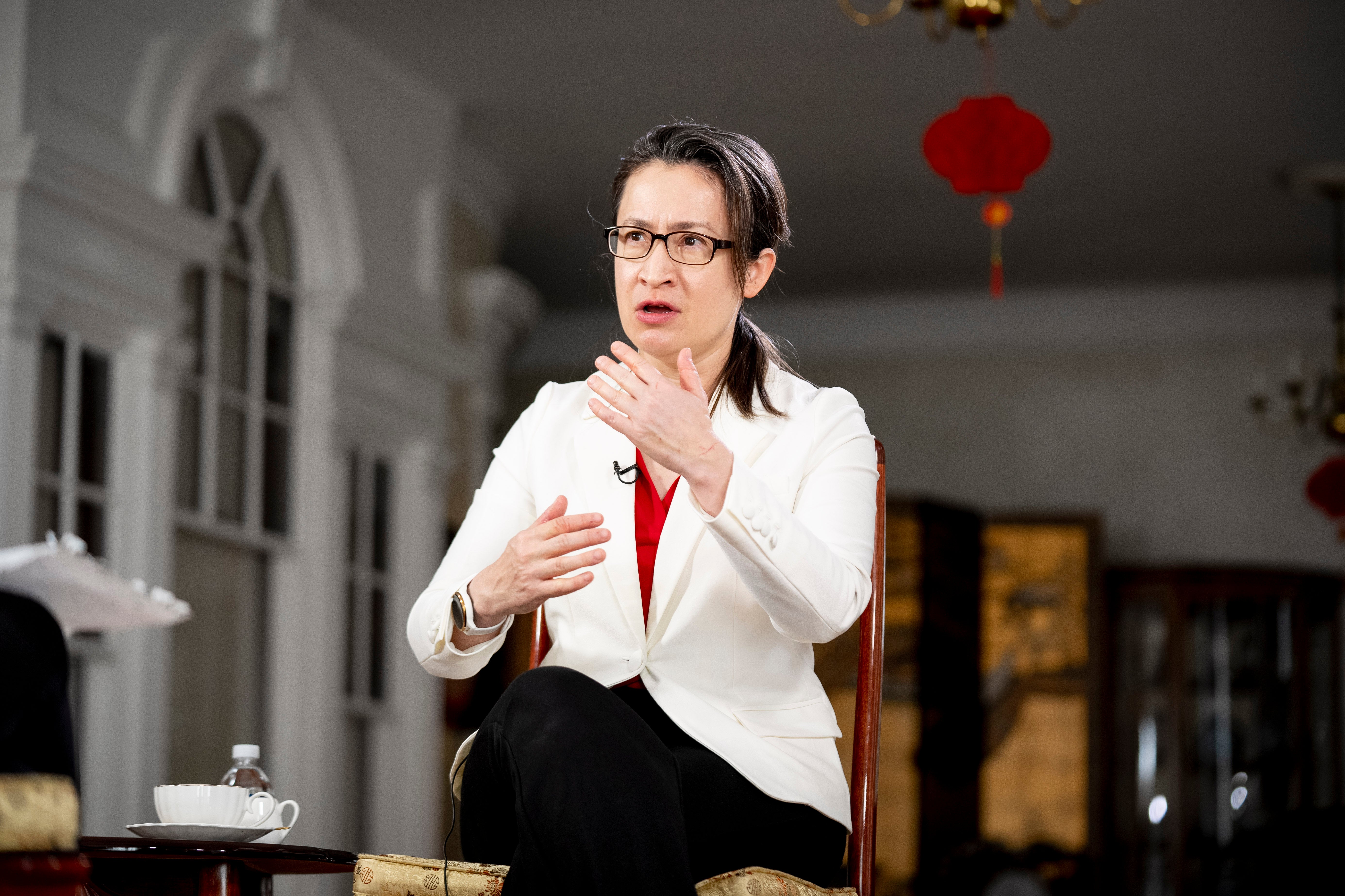 The AP Interview Taiwan Envoy