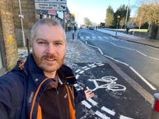 Council accused of wasting tax payer’s money after ‘weird’ semi-circular cycle lane