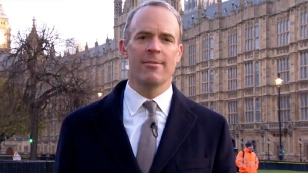 ‘I don’t think I have done anything wrong’: Dominic Raab addresses bullying allegations