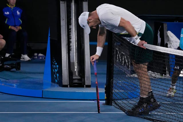 Andy Murray could not manage another improbable comeback (Ng Han Guan/AP)