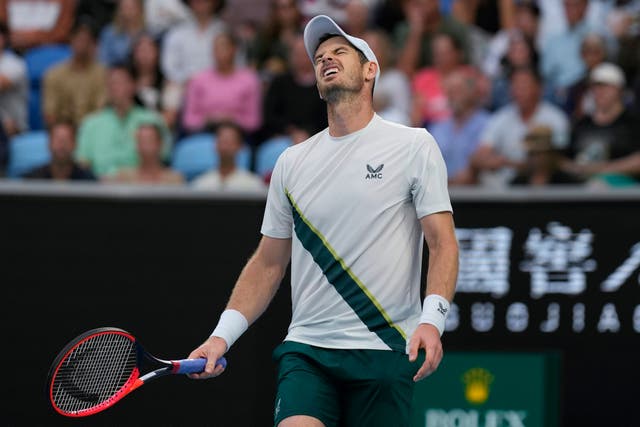 Andy Murray was unable to keep his epic run going (Ng Han Guan/AP)