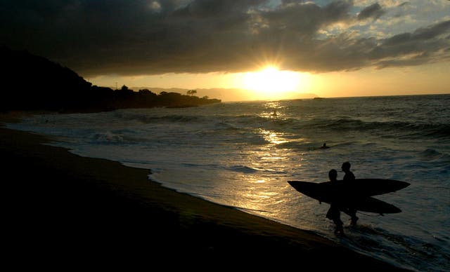 Hawaii Big Wave Surfing