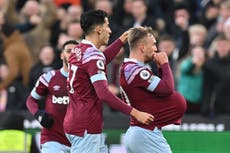 West Ham outclass Everton to pile pressure on Frank Lampard and under-fire owners