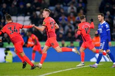 Evan Ferguson nets late equaliser as Brighton leave Leicester with a point
