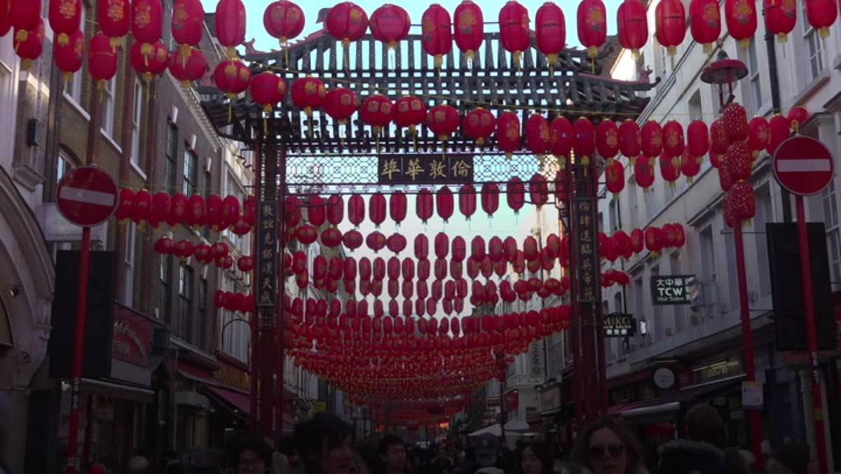 Celebrations kick off in London’s Chinatown ahead of Lunar New Year