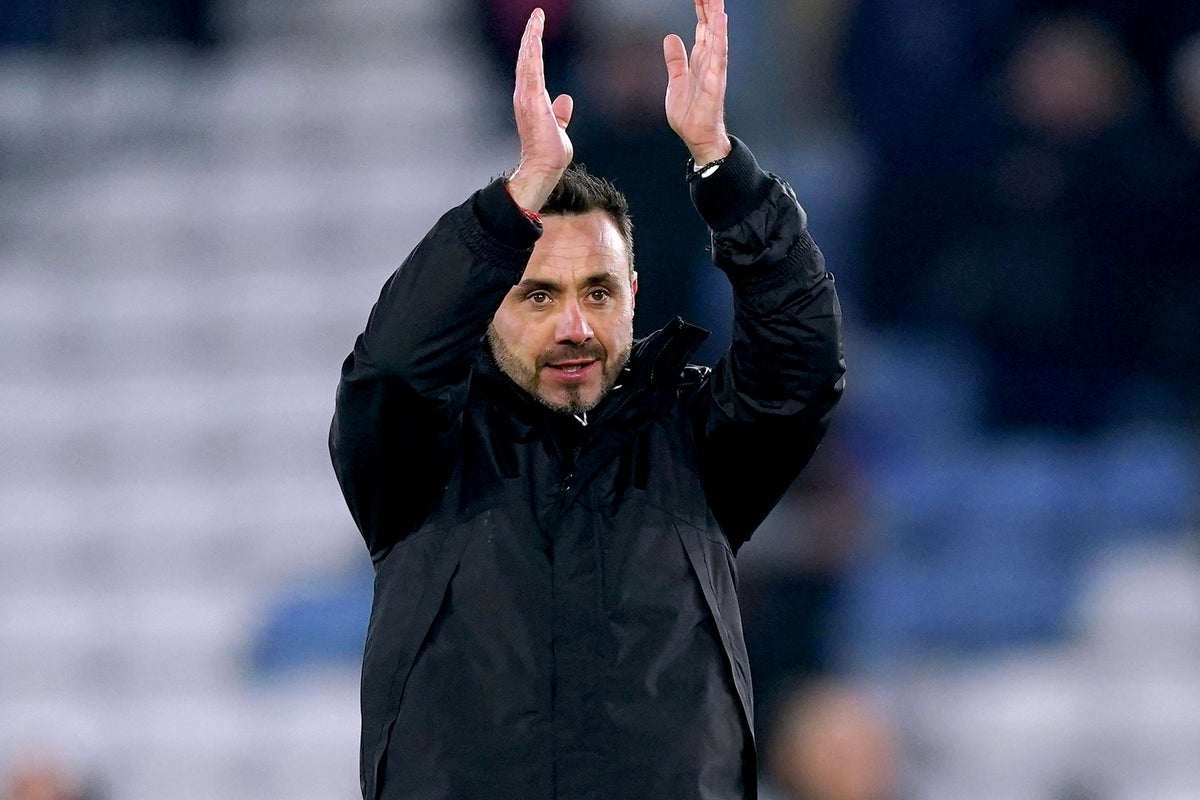 ‘A very bad day’: Roberto De Zerbi criticises referee after Brighton draw at Leicester