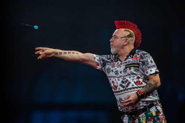 Peter Wright finished with an average over 102 for his first TV title since landing the 2022 PDC World Championship (Steven Paston/PA)