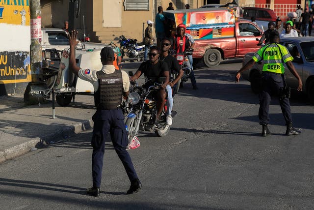 Haiti Gang Fighting Police
