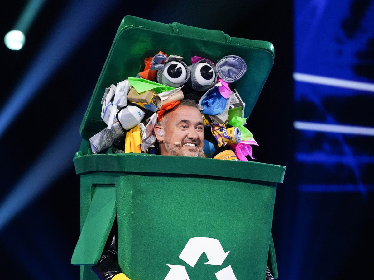 The Masked Singer UK Rubbish revealed as character fourth