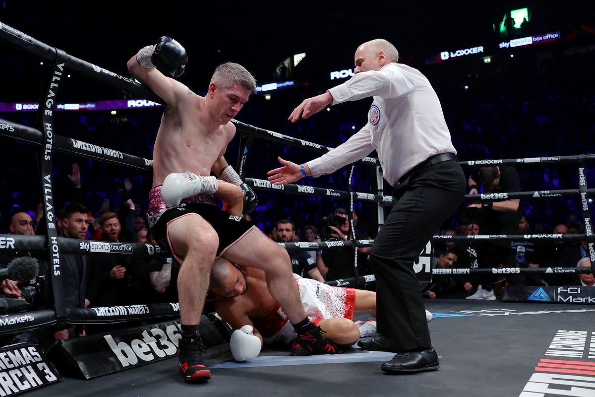 Chris Eubank Jr ‘enjoyed’ being dropped by Liam Smith