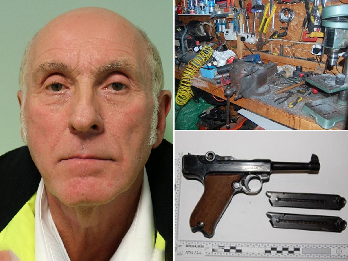 Arsenal of home-made weapons ‘gun nut’ kept around his London home revealed 