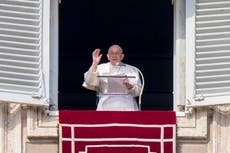 Pope makes plea for end of violence, start of talks in Peru