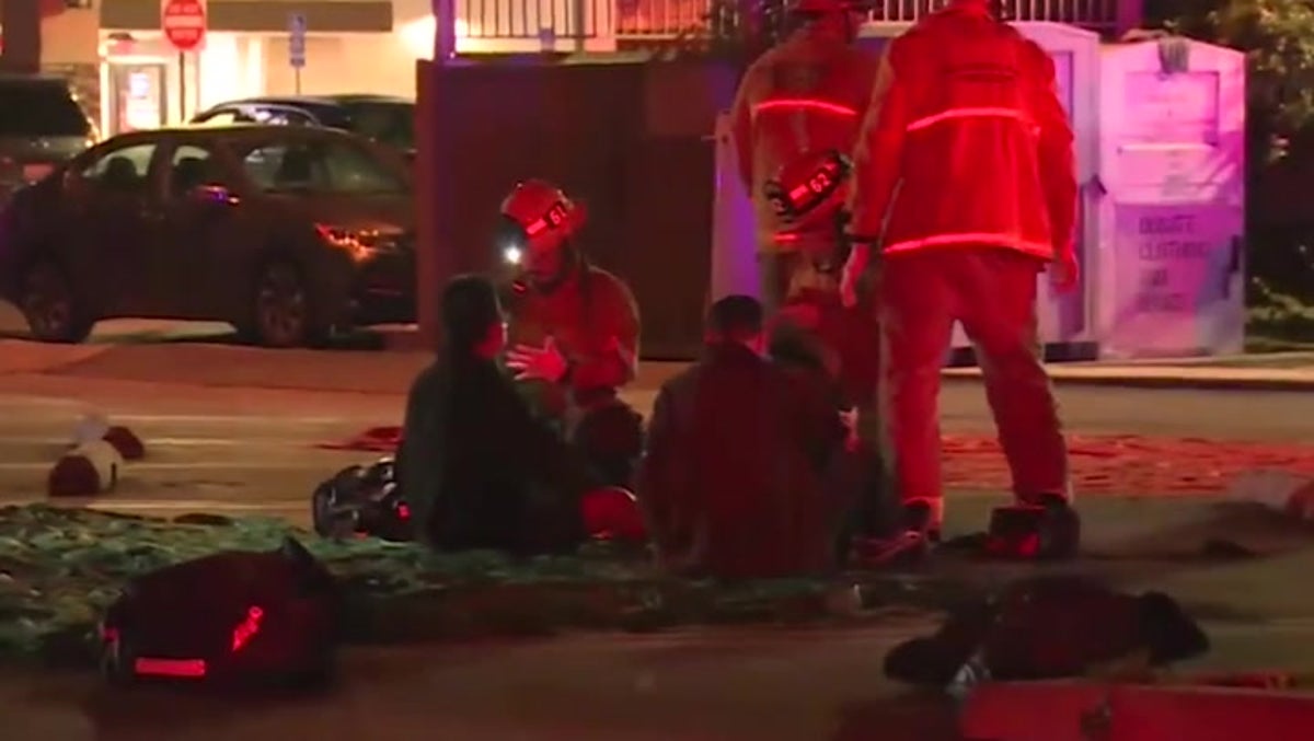 California shooting: Victims treated at the scene after attack during Chinese New Year