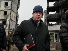 Boris Johnson makes shock visit to Ukraine amid further questions over his finances