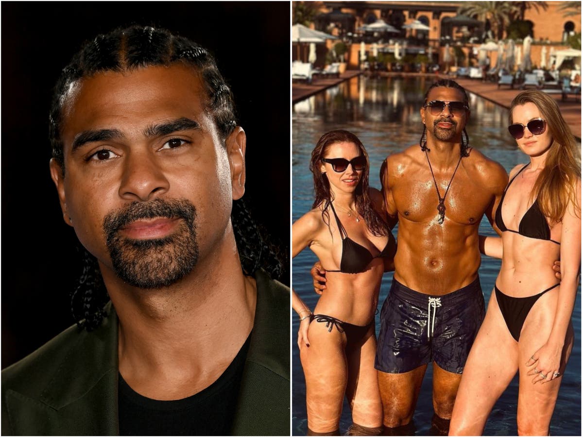 David Haye responds to rumoured ‘open relationship’ with The Saturdays’ Una Healy and girlfriend Sian Osborne