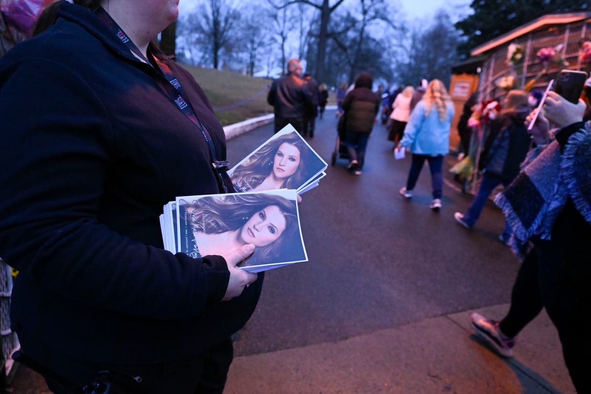 Mourners at Graceland to bid farewell to Lisa Marie Presley