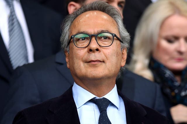 <p>Everton owner Farhad Moshiri wants to sell the club (Peter Byrne/PA)</p>
