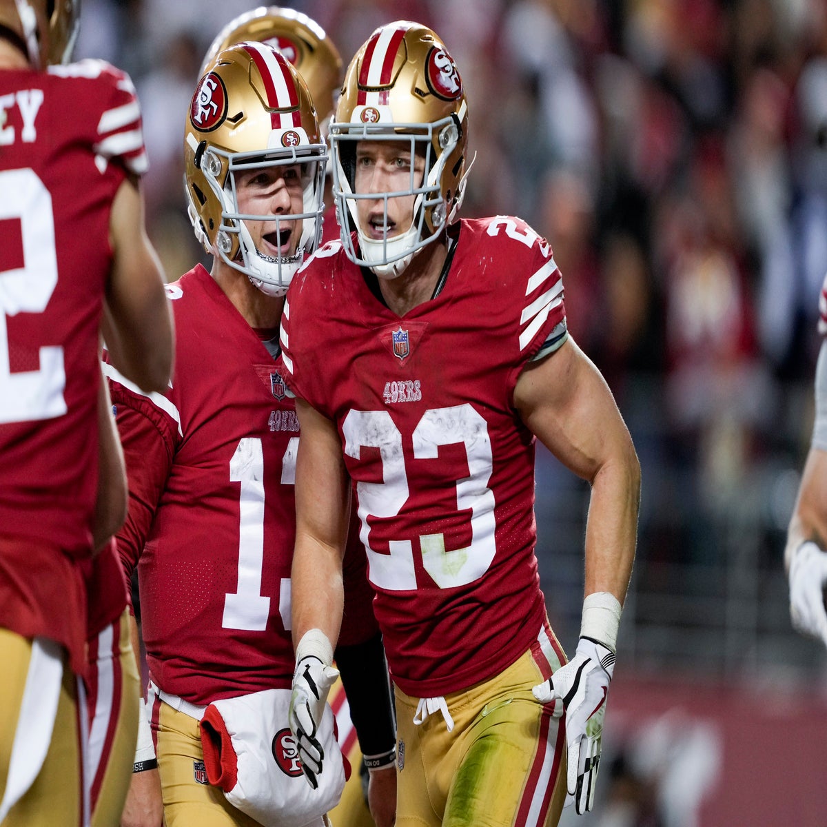 McCaffrey does it all, leads 49ers to another win over Rams - The