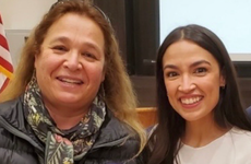 AOC has heartwarming reunion with second grade teacher who kept her note for 20 years